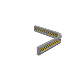 Sign Corner Hazard